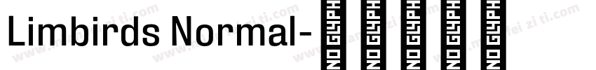 Limbirds Normal字体转换